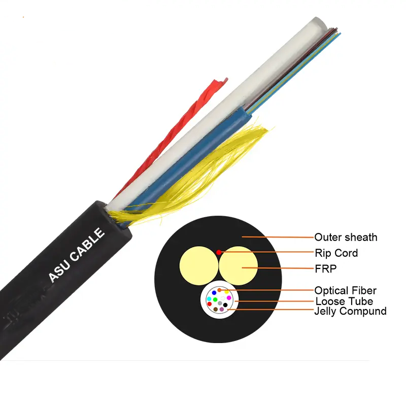 ASU Fiber Optic Cable Long distance overhead line