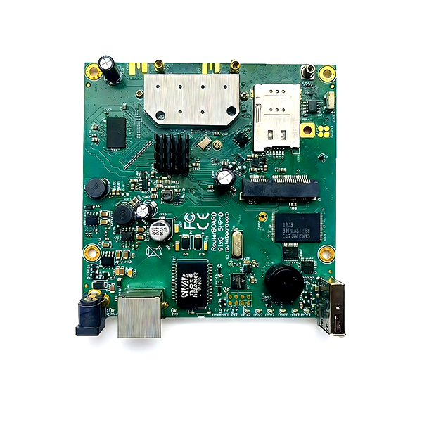 紧凑型5GHz PTP/PTMP高性能无线组网户外基站无线网桥PCBA