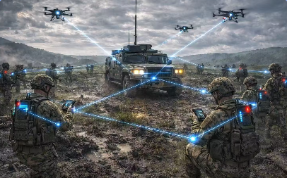 FPGA SDR 自组网设备解决方案:步兵 + 指挥车 + 多旋翼无人机组网通信系统