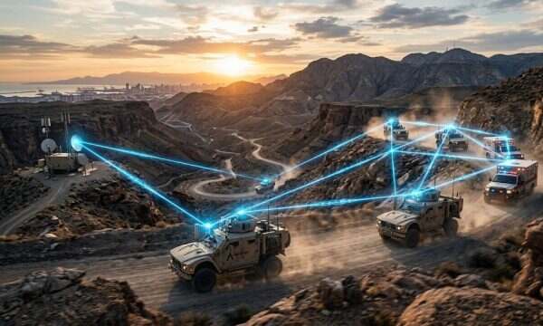 车载动中通MESH：1.4G 远距离30-50km，移动指挥编队组网